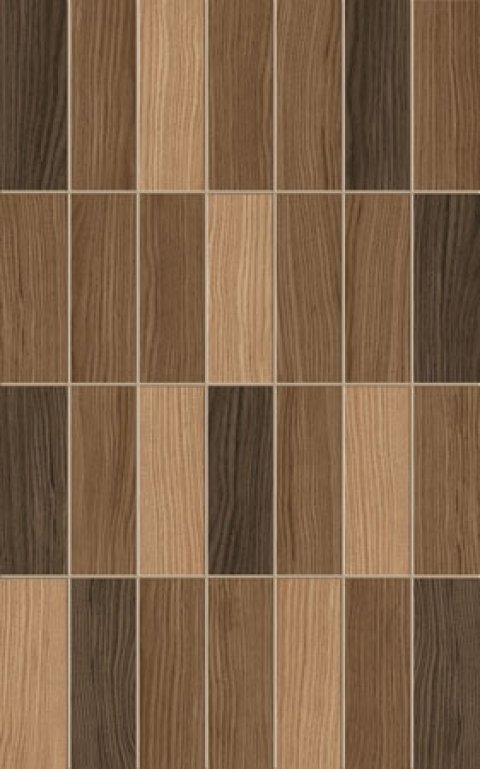 Плитка настенная KARELIA MOSAIC Коричневый И57161 (Golden Tile)